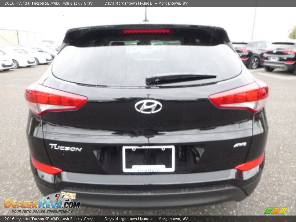 2016 Hyundai Tucson SE AWD Ash Black / Gray Photo #8