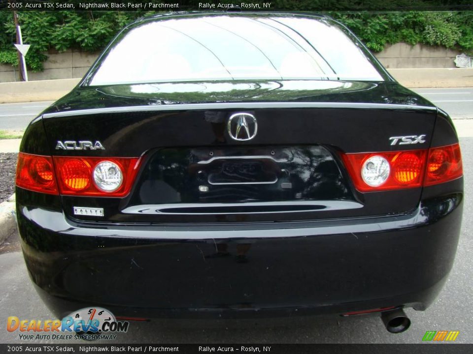 2005 Acura TSX Sedan Nighthawk Black Pearl / Parchment Photo #5