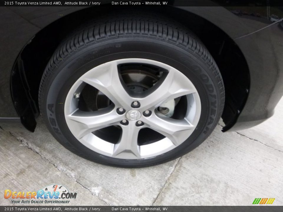 2015 Toyota Venza Limited AWD Attitude Black / Ivory Photo #2