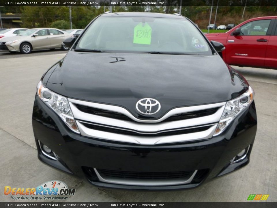 2015 Toyota Venza Limited AWD Attitude Black / Ivory Photo #11
