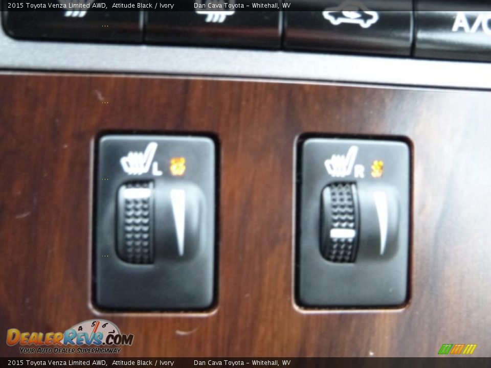 2015 Toyota Venza Limited AWD Attitude Black / Ivory Photo #19