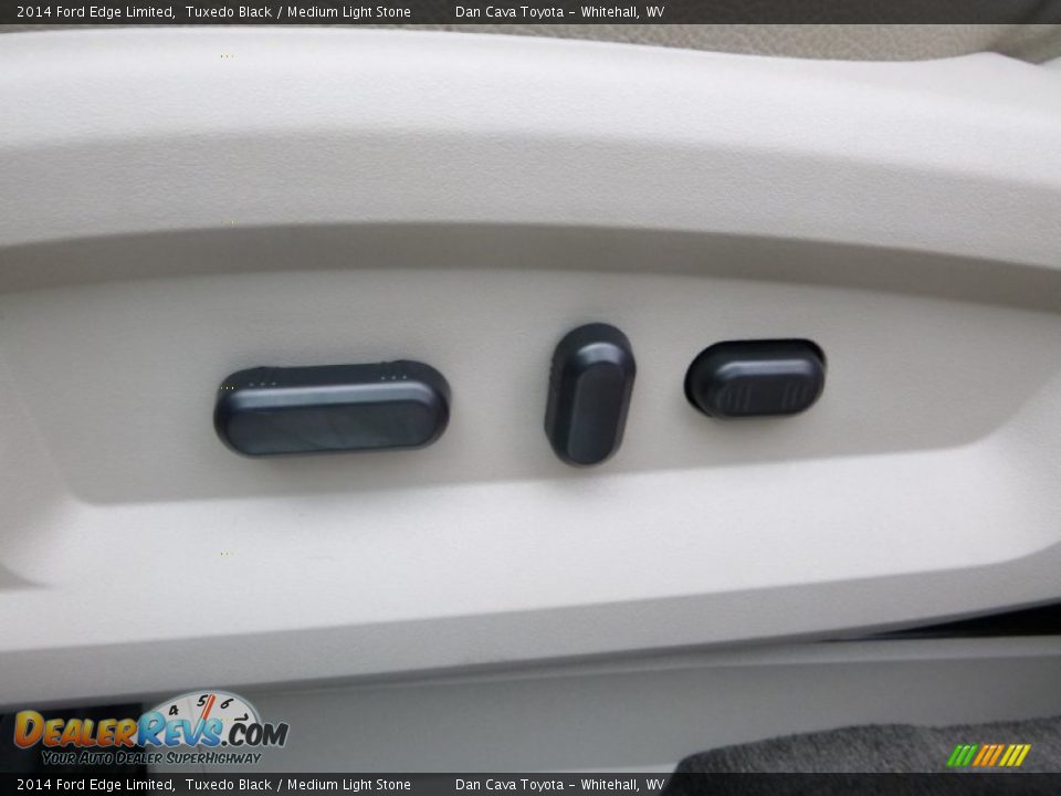 2014 Ford Edge Limited Tuxedo Black / Medium Light Stone Photo #16