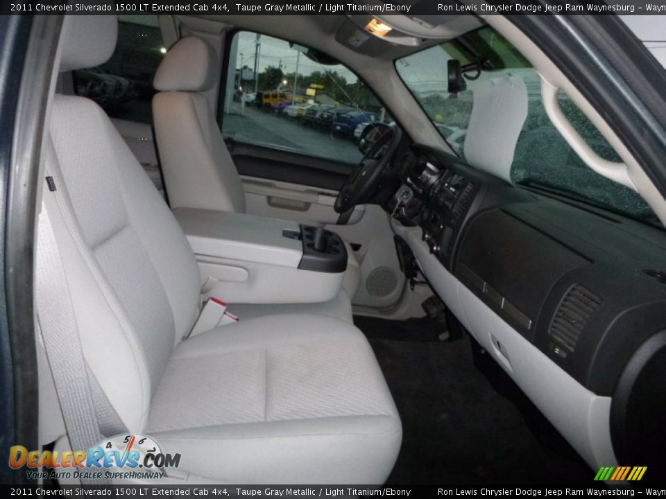 2011 Chevrolet Silverado 1500 LT Extended Cab 4x4 Taupe Gray Metallic / Light Titanium/Ebony Photo #10