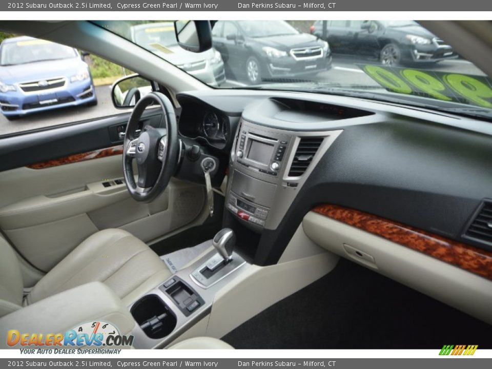 2012 Subaru Outback 2.5i Limited Cypress Green Pearl / Warm Ivory Photo #5