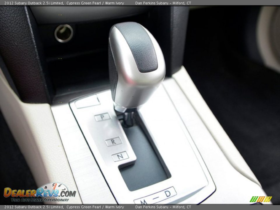 2012 Subaru Outback 2.5i Limited Cypress Green Pearl / Warm Ivory Photo #13