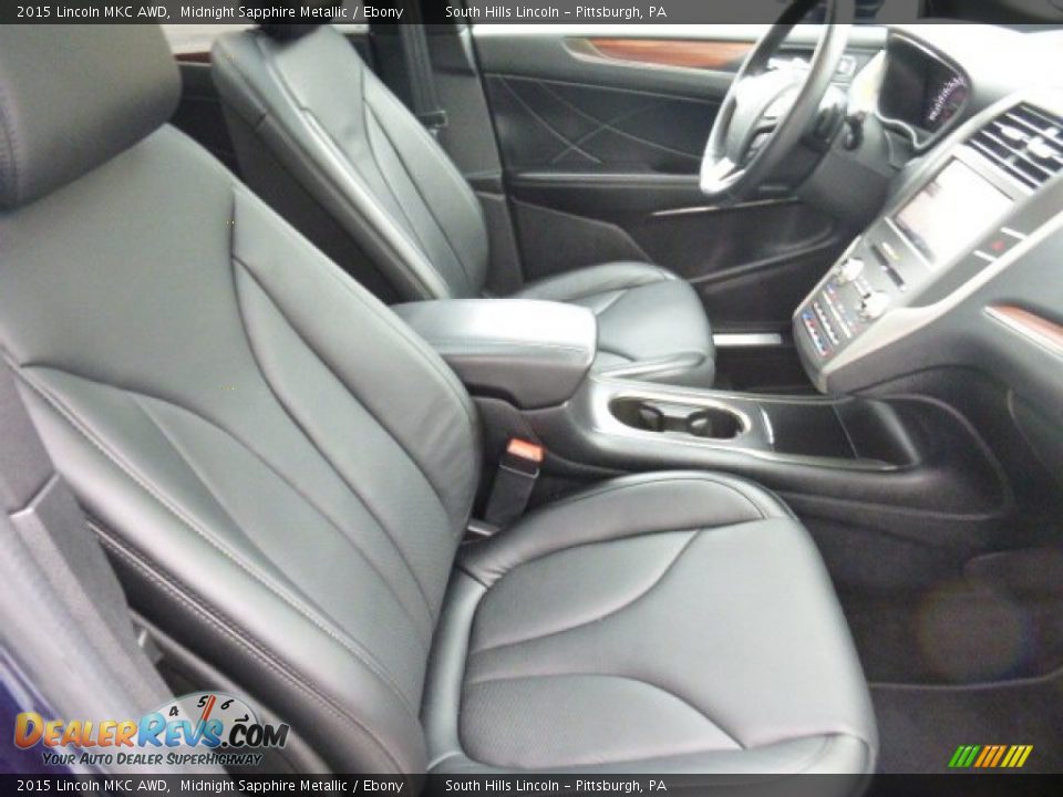 Front Seat of 2015 Lincoln MKC AWD Photo #10