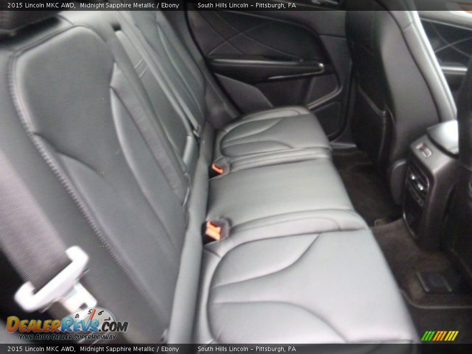 Rear Seat of 2015 Lincoln MKC AWD Photo #14