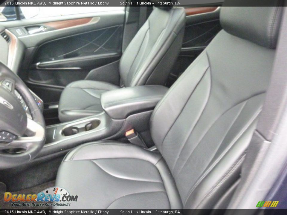 Front Seat of 2015 Lincoln MKC AWD Photo #15