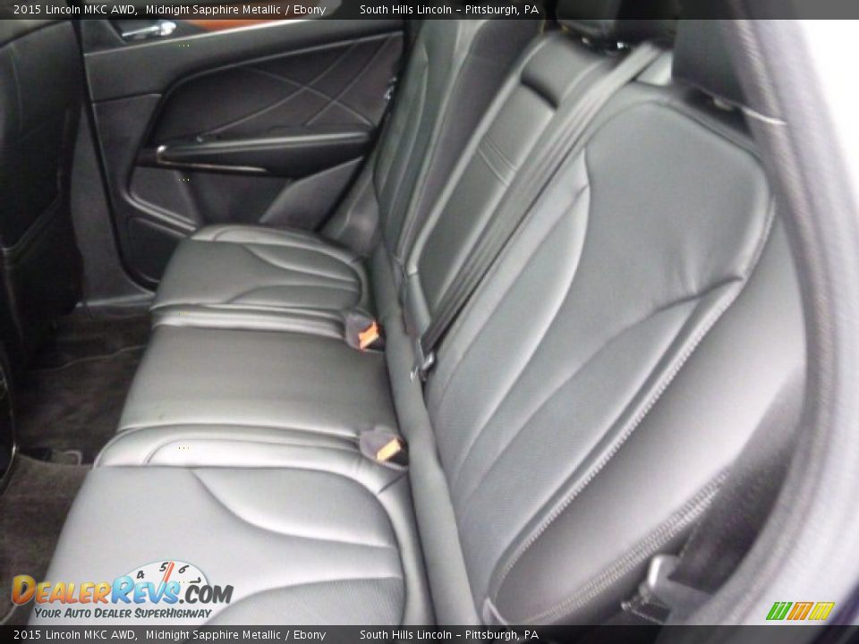 Rear Seat of 2015 Lincoln MKC AWD Photo #16