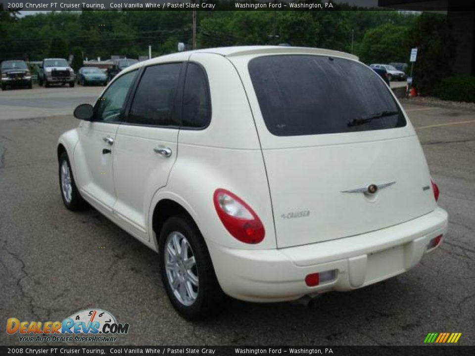 2008 Chrysler PT Cruiser Touring Cool Vanilla White / Pastel Slate Gray Photo #2
