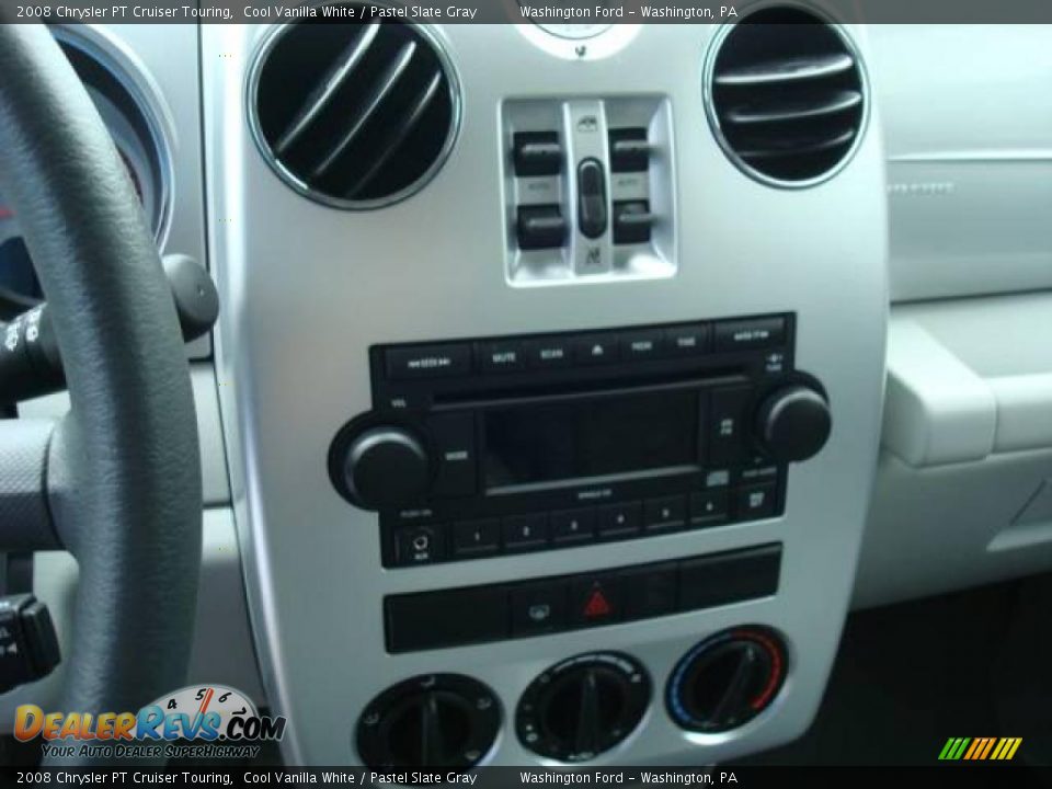 2008 Chrysler PT Cruiser Touring Cool Vanilla White / Pastel Slate Gray Photo #9