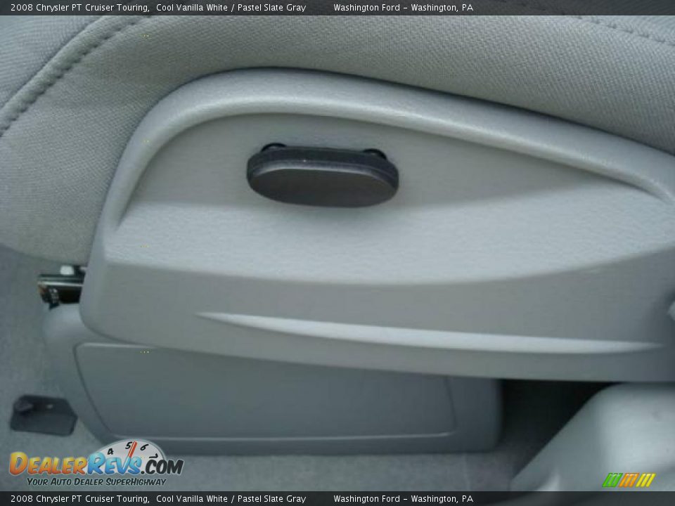 2008 Chrysler PT Cruiser Touring Cool Vanilla White / Pastel Slate Gray Photo #15