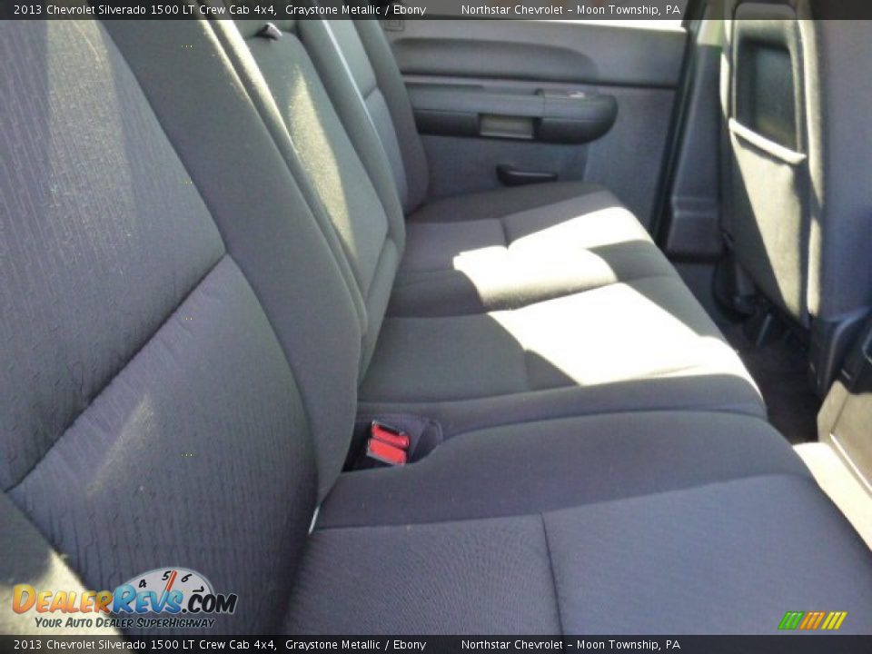 2013 Chevrolet Silverado 1500 LT Crew Cab 4x4 Graystone Metallic / Ebony Photo #12