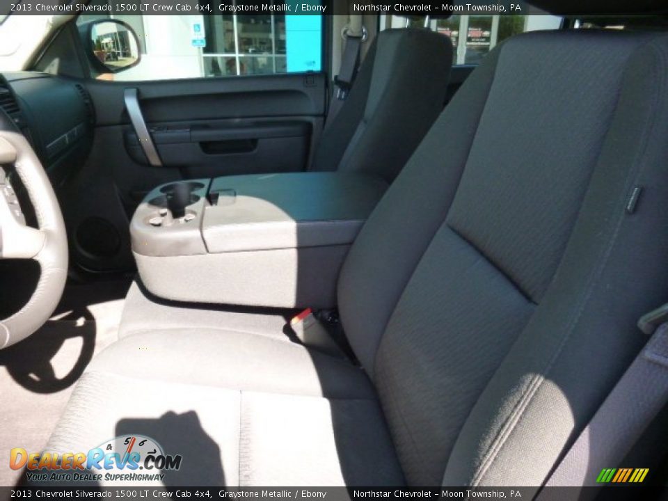 2013 Chevrolet Silverado 1500 LT Crew Cab 4x4 Graystone Metallic / Ebony Photo #13