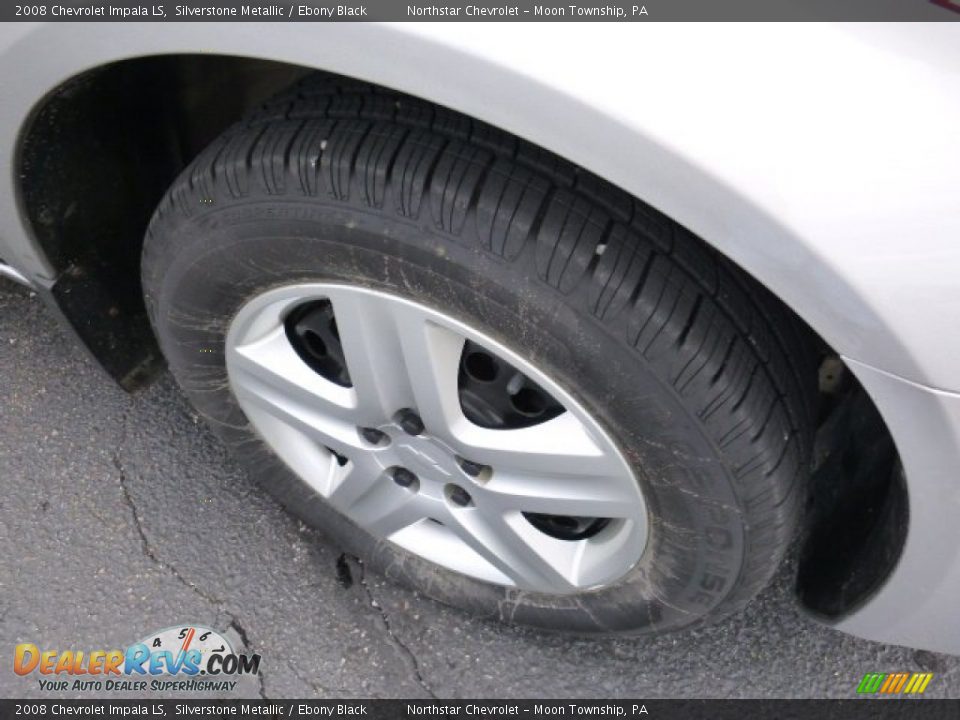 2008 Chevrolet Impala LS Silverstone Metallic / Ebony Black Photo #9