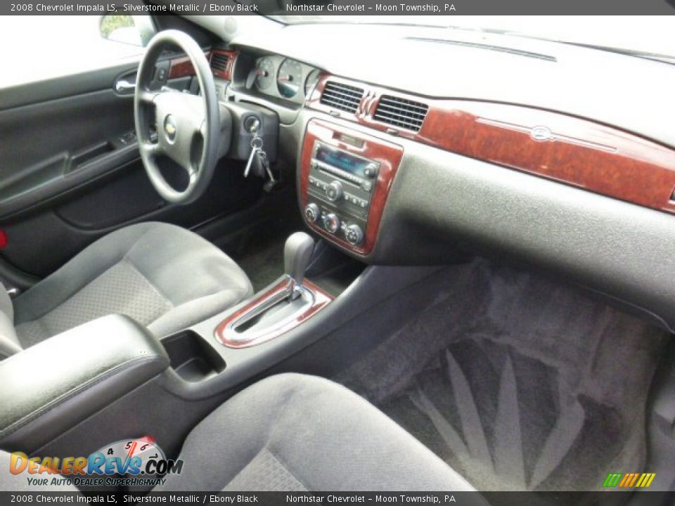2008 Chevrolet Impala LS Silverstone Metallic / Ebony Black Photo #11