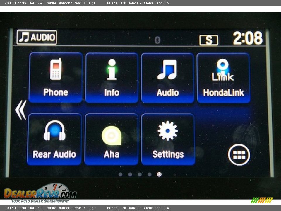 2016 Honda Pilot EX-L White Diamond Pearl / Beige Photo #19