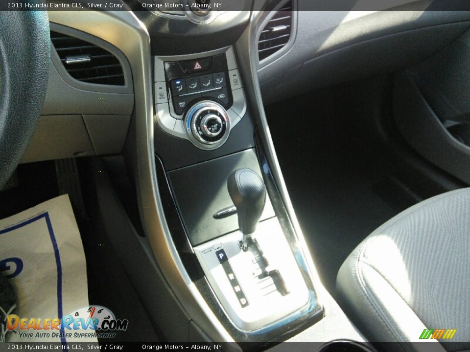 2013 Hyundai Elantra GLS Silver / Gray Photo #13