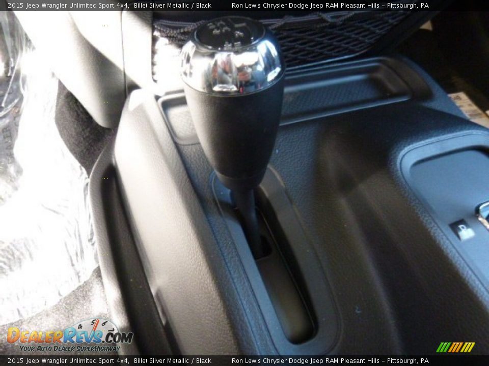 2015 Jeep Wrangler Unlimited Sport 4x4 Billet Silver Metallic / Black Photo #16