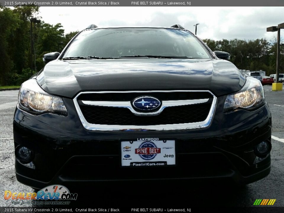 2015 Subaru XV Crosstrek 2.0i Limited Crystal Black Silica / Black Photo #2