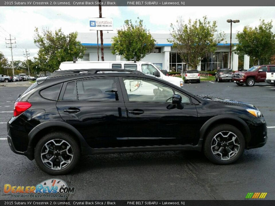2015 Subaru XV Crosstrek 2.0i Limited Crystal Black Silica / Black Photo #5