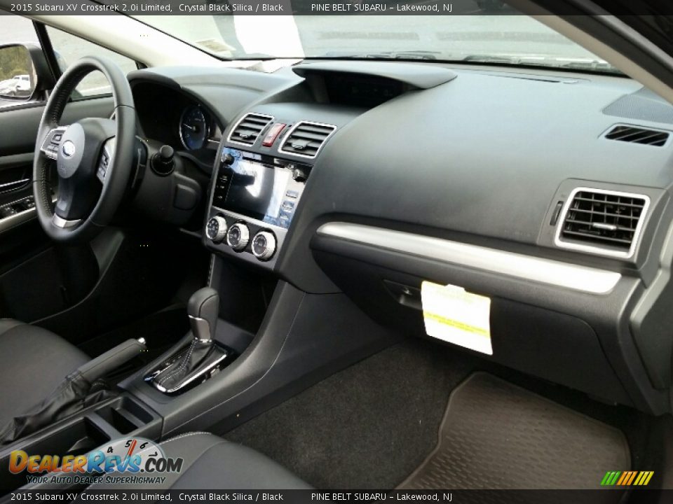 2015 Subaru XV Crosstrek 2.0i Limited Crystal Black Silica / Black Photo #6