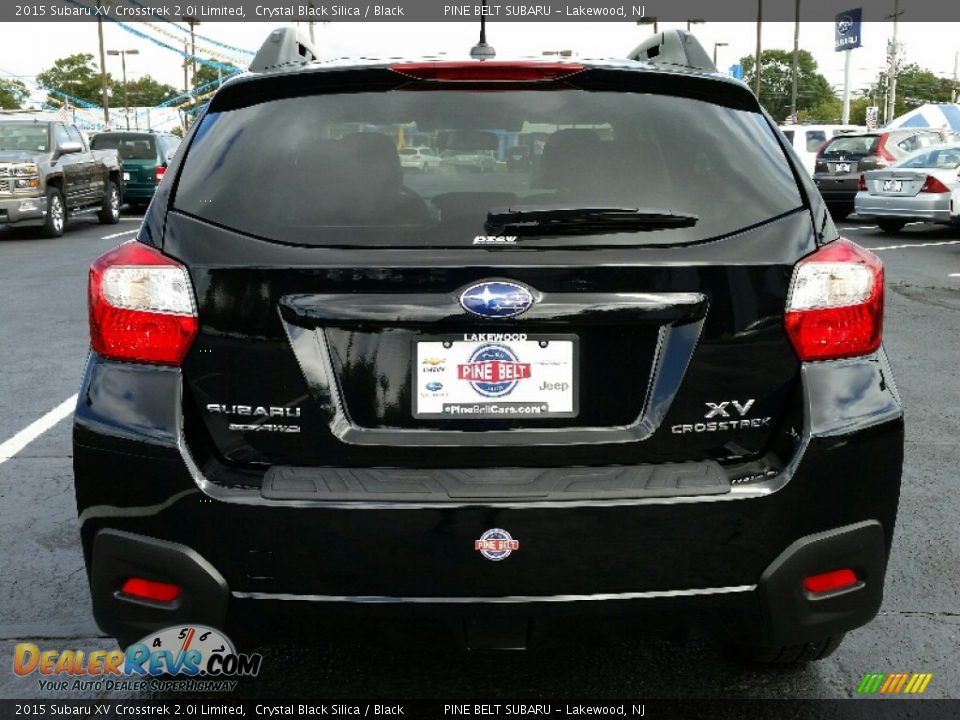 2015 Subaru XV Crosstrek 2.0i Limited Crystal Black Silica / Black Photo #8