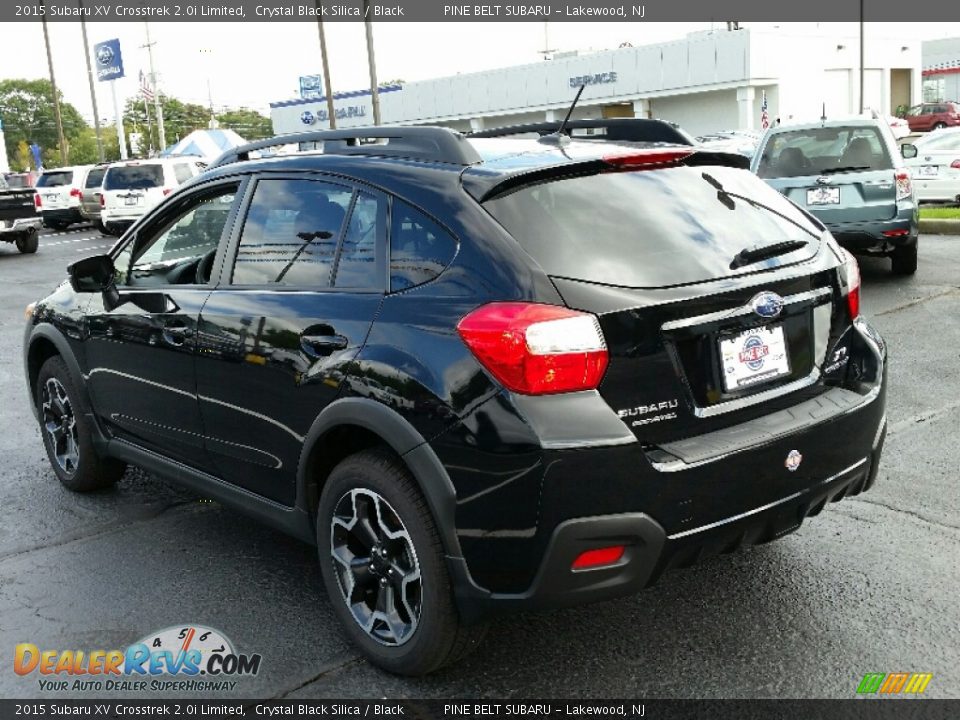 2015 Subaru XV Crosstrek 2.0i Limited Crystal Black Silica / Black Photo #11