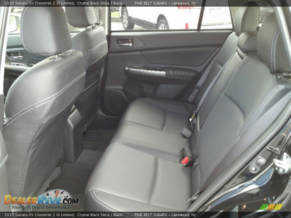 2015 Subaru XV Crosstrek 2.0i Limited Crystal Black Silica / Black Photo #13
