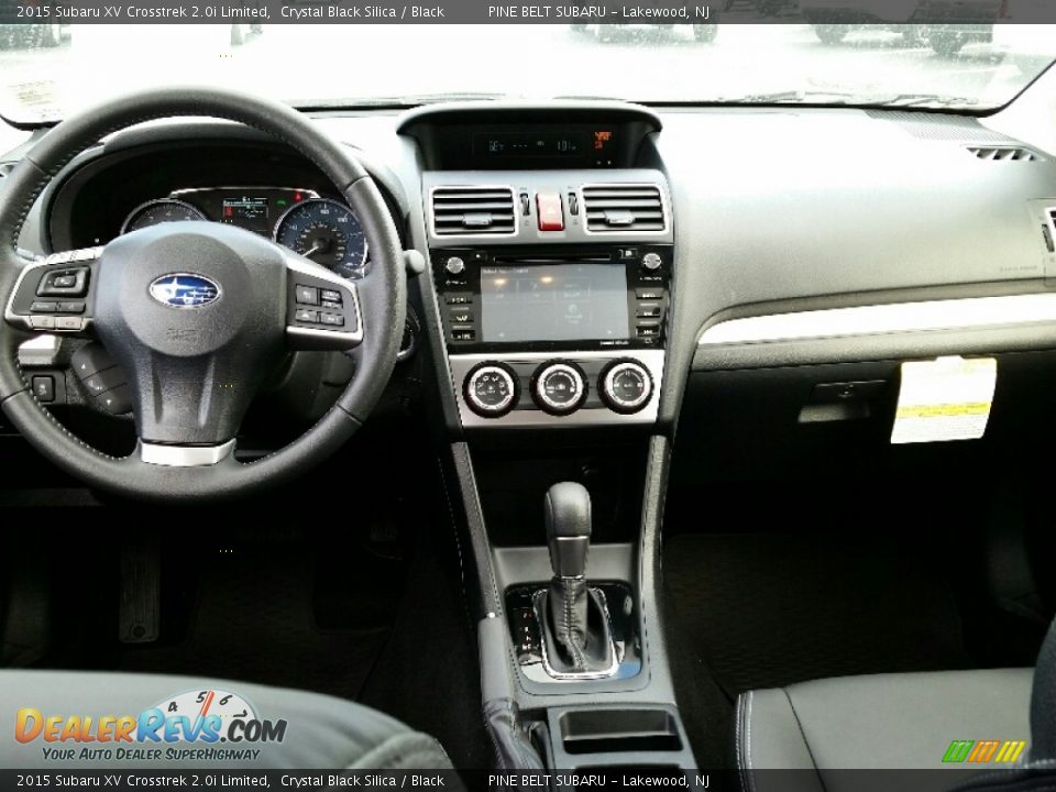 2015 Subaru XV Crosstrek 2.0i Limited Crystal Black Silica / Black Photo #15