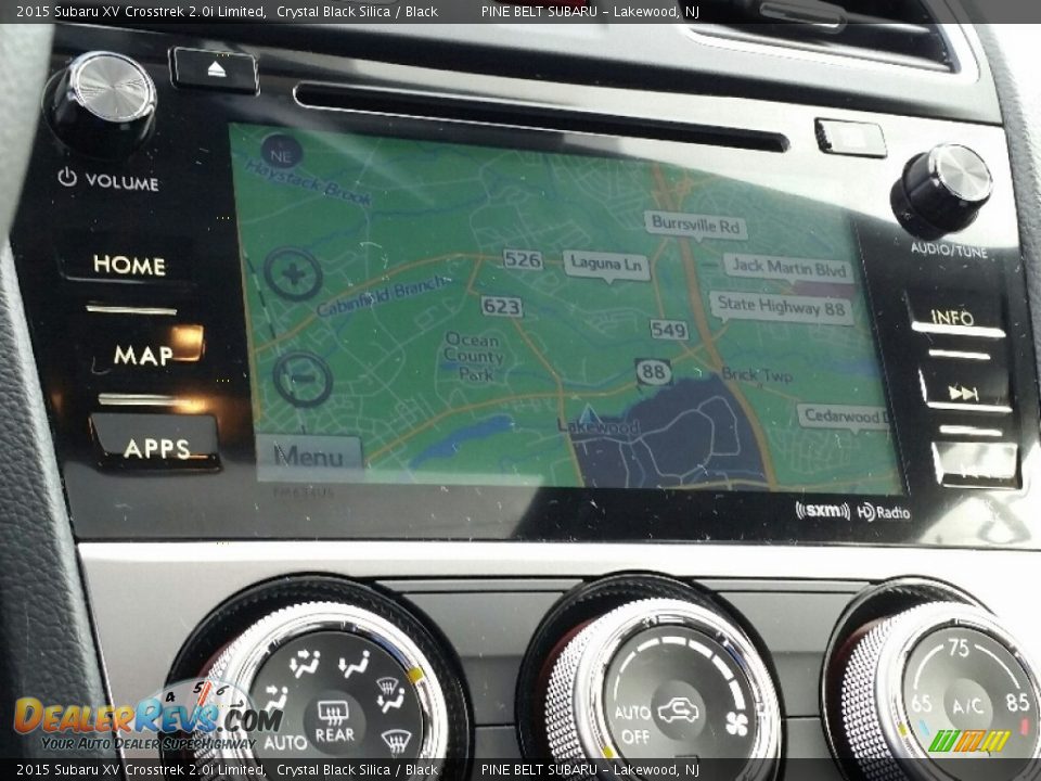 2015 Subaru XV Crosstrek 2.0i Limited Crystal Black Silica / Black Photo #20