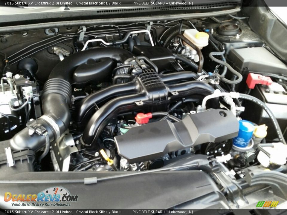 2015 Subaru XV Crosstrek 2.0i Limited Crystal Black Silica / Black Photo #22