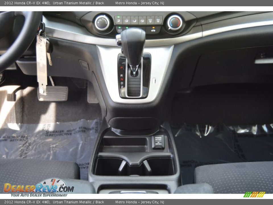2012 Honda CR-V EX 4WD Urban Titanium Metallic / Black Photo #16