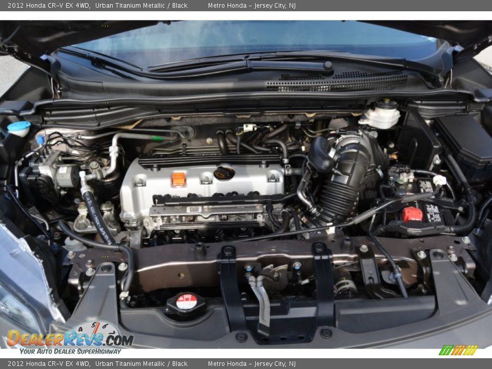 2012 Honda CR-V EX 4WD Urban Titanium Metallic / Black Photo #29