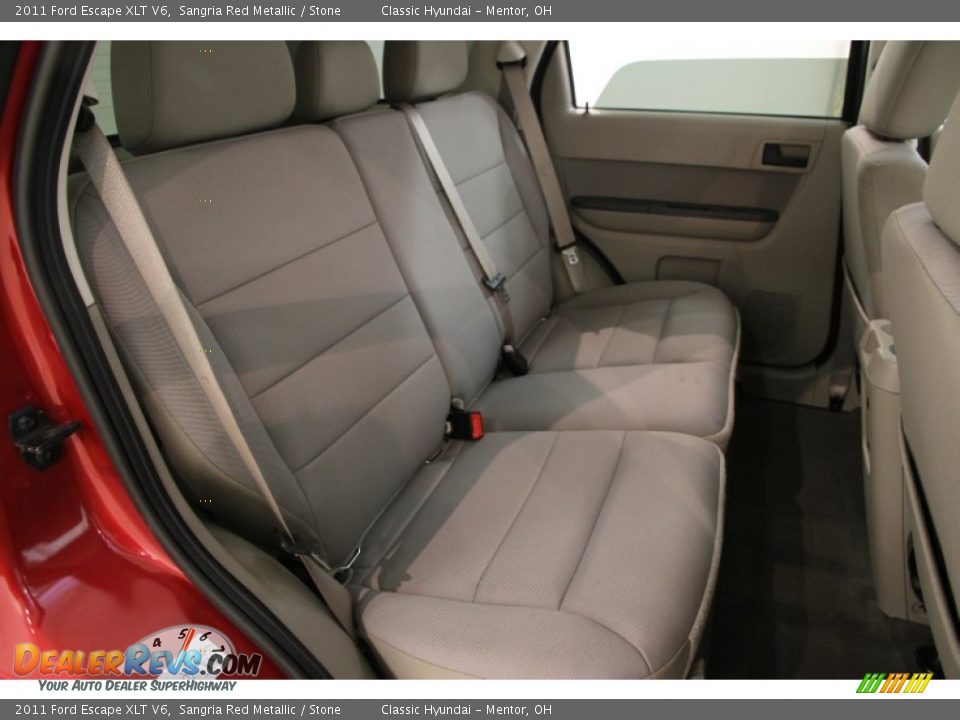2011 Ford Escape XLT V6 Sangria Red Metallic / Stone Photo #11