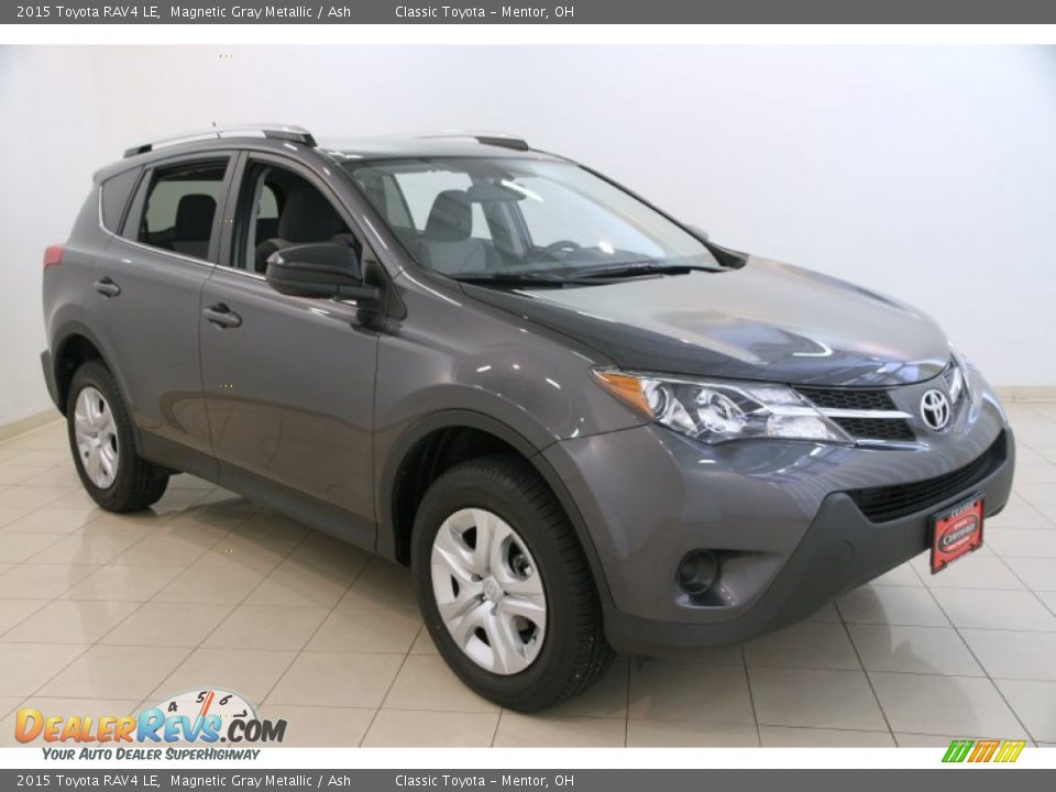 2015 Toyota RAV4 LE Magnetic Gray Metallic / Ash Photo #1