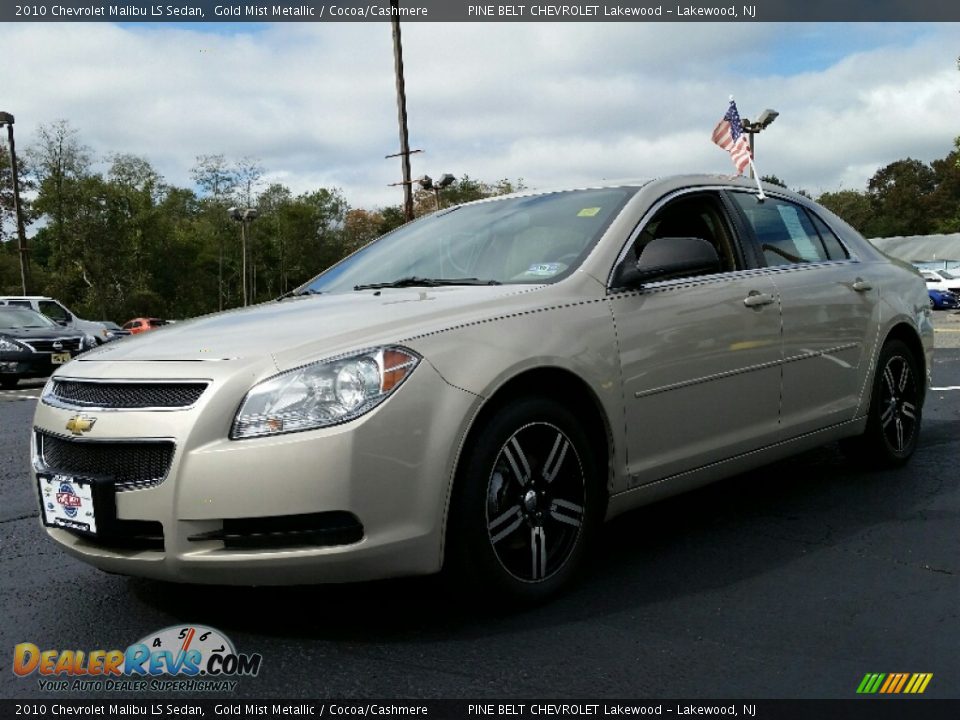 2010 Chevrolet Malibu LS Sedan Gold Mist Metallic / Cocoa/Cashmere Photo #1