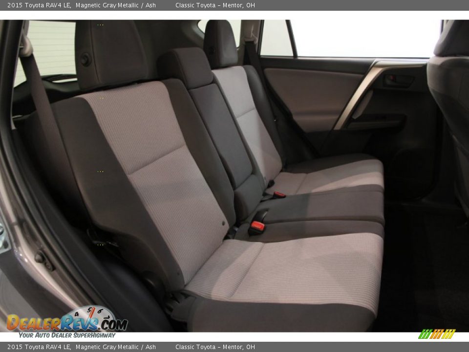 2015 Toyota RAV4 LE Magnetic Gray Metallic / Ash Photo #14