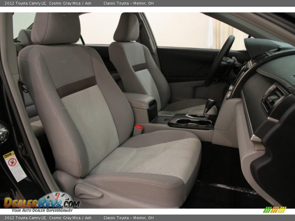 2012 Toyota Camry LE Cosmic Gray Mica / Ash Photo #13