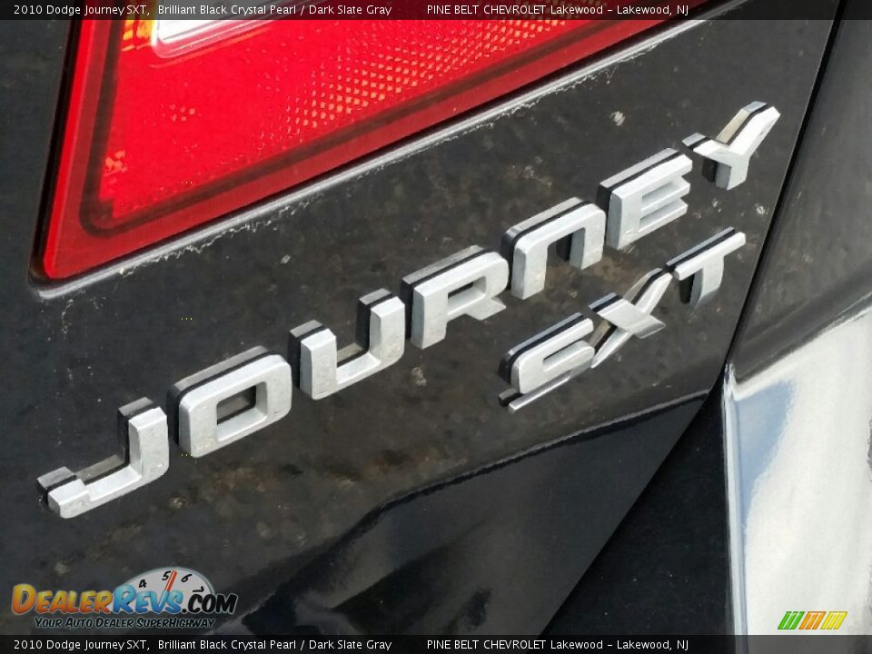 2010 Dodge Journey SXT Brilliant Black Crystal Pearl / Dark Slate Gray Photo #10