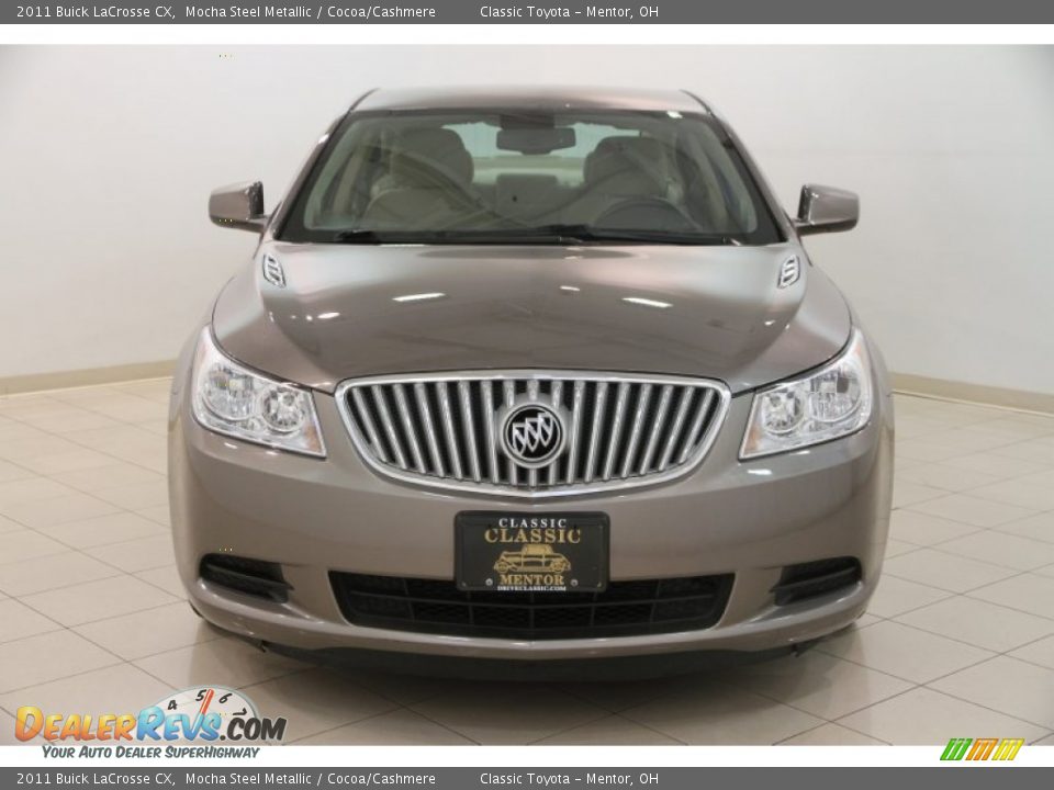2011 Buick LaCrosse CX Mocha Steel Metallic / Cocoa/Cashmere Photo #2