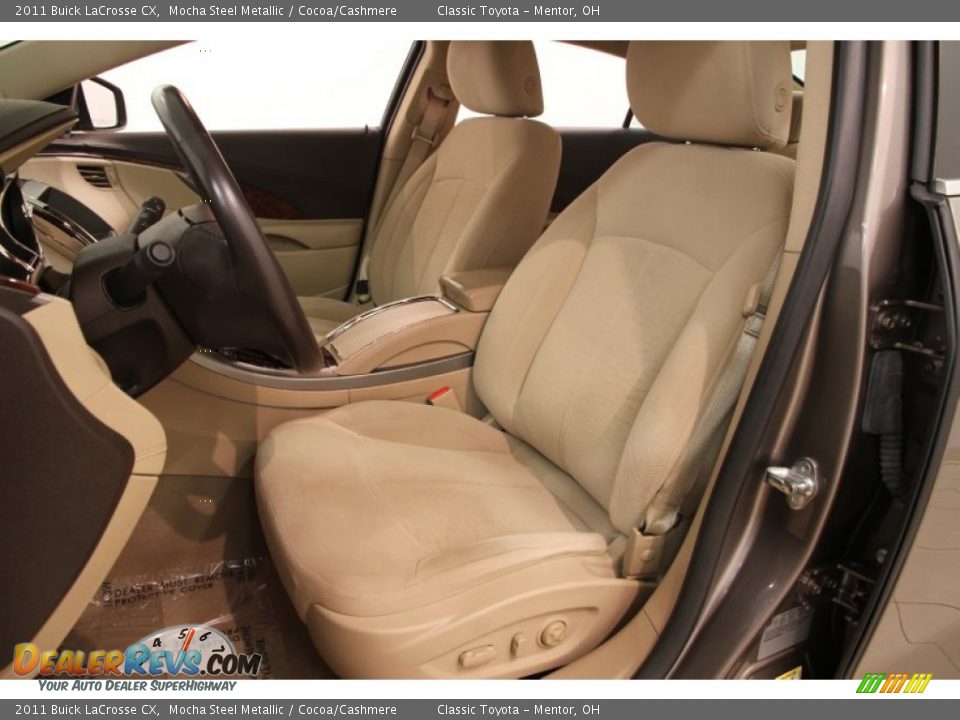 2011 Buick LaCrosse CX Mocha Steel Metallic / Cocoa/Cashmere Photo #5