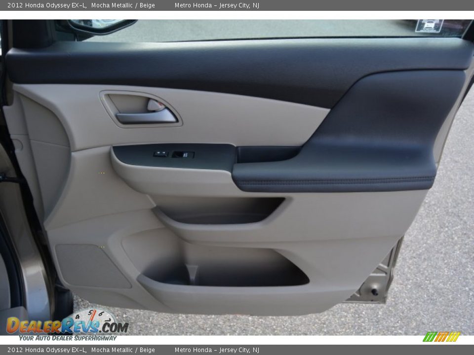 2012 Honda Odyssey EX-L Mocha Metallic / Beige Photo #24