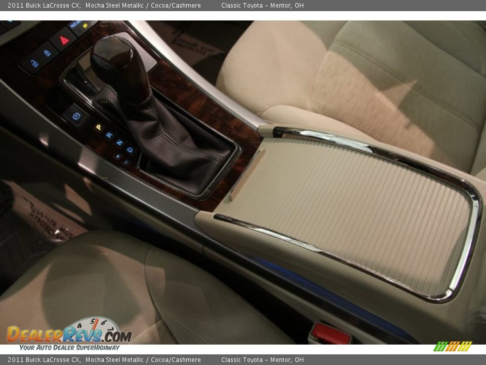 2011 Buick LaCrosse CX Mocha Steel Metallic / Cocoa/Cashmere Photo #9