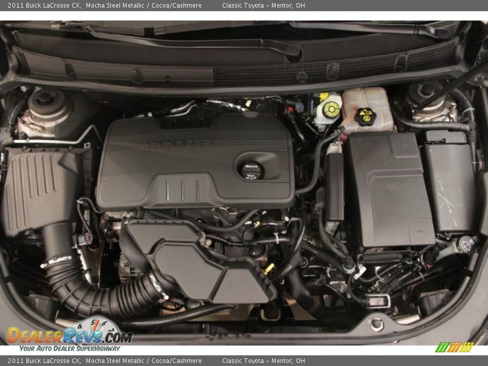 2011 Buick LaCrosse CX Mocha Steel Metallic / Cocoa/Cashmere Photo #15