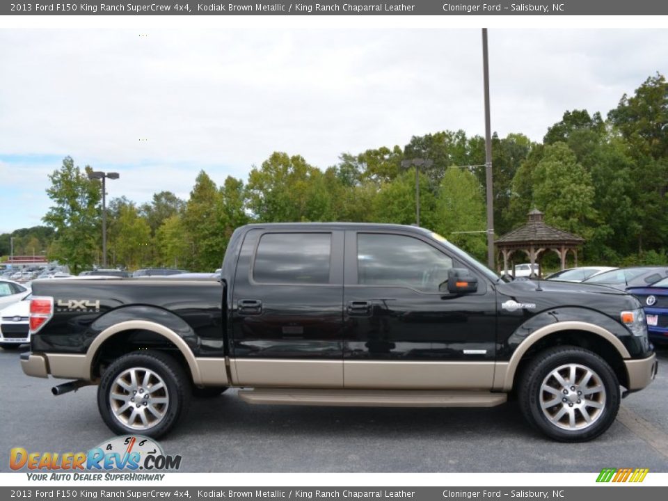 2013 Ford F150 King Ranch SuperCrew 4x4 Kodiak Brown Metallic / King Ranch Chaparral Leather Photo #2