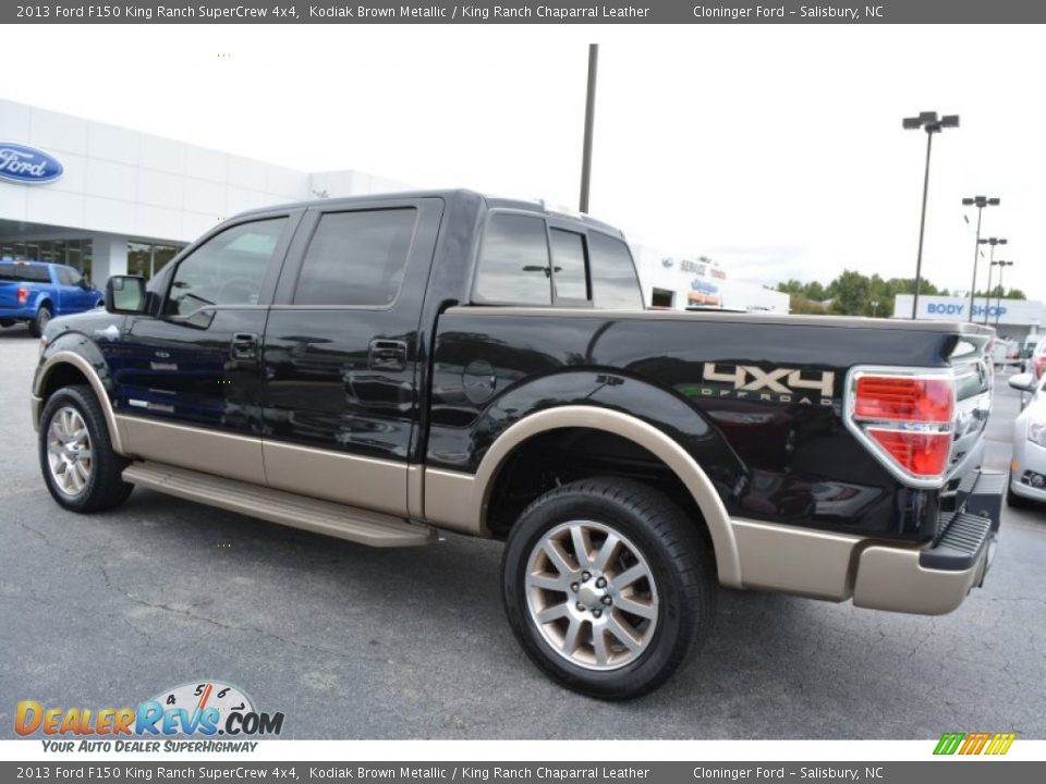 2013 Ford F150 King Ranch SuperCrew 4x4 Kodiak Brown Metallic / King Ranch Chaparral Leather Photo #5