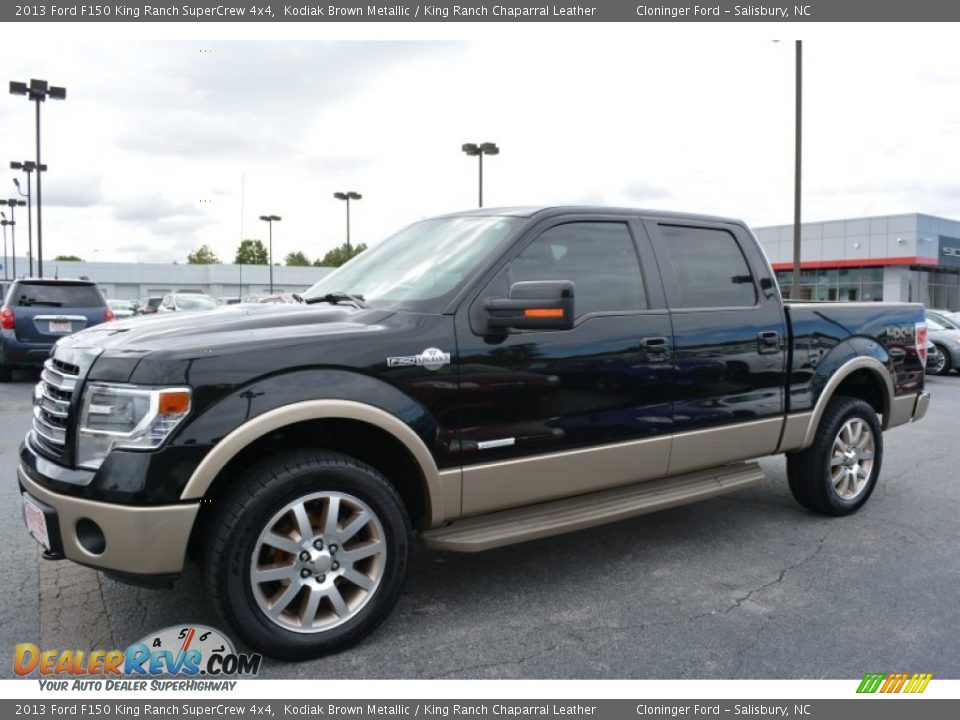 2013 Ford F150 King Ranch SuperCrew 4x4 Kodiak Brown Metallic / King Ranch Chaparral Leather Photo #7