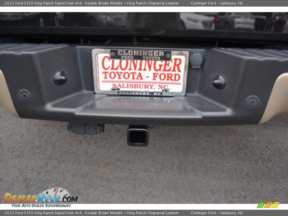 2013 Ford F150 King Ranch SuperCrew 4x4 Kodiak Brown Metallic / King Ranch Chaparral Leather Photo #9