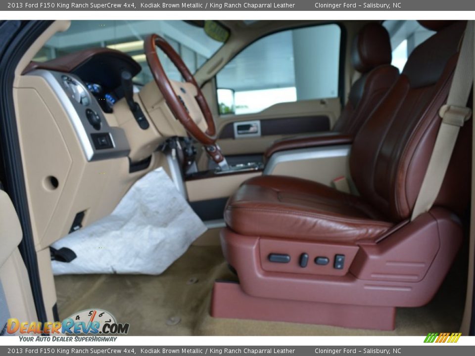 2013 Ford F150 King Ranch SuperCrew 4x4 Kodiak Brown Metallic / King Ranch Chaparral Leather Photo #12